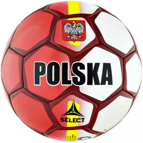 Piłka nożna Select Polska biało - czerwona na Mundial 2018