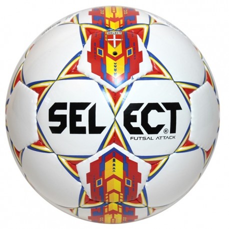 Select Futsal Attack piłka halowa futsalowa biała
